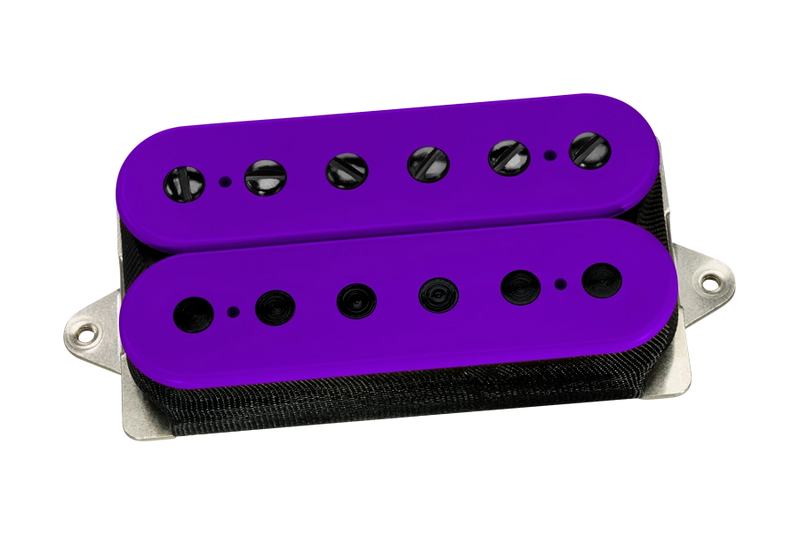 DiMarzio DP257F Illuminator Humbucker F-Spaced Bridge Pickup (Purple With Black Poles)