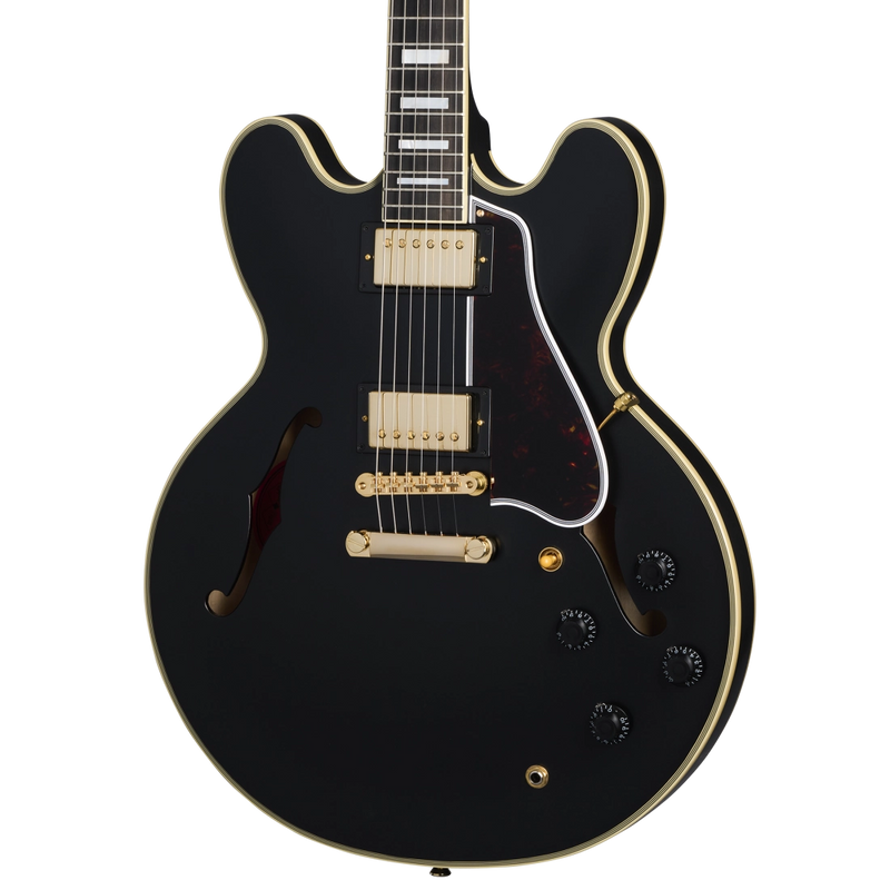 Epiphone EC35559EBVGH 1959 ES-355 Semi-Hollow Electric Guitar (Ebony VOS)