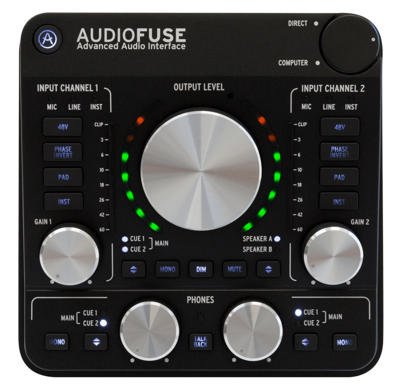 Arturia AUDIOFUSEREV2 AudioFuse Rev2 Audio Interface (Black)