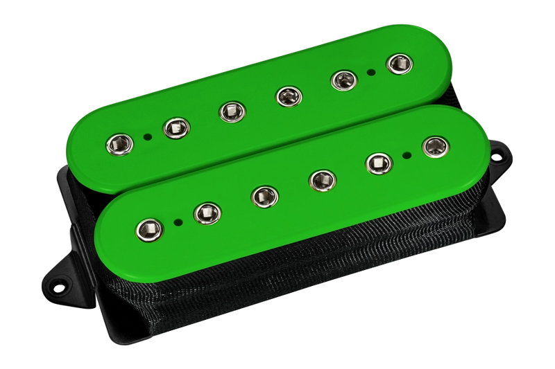 DiMarzio DP158F Evolution F-Spaced Neck Pickup (Green With Nickel Poles)