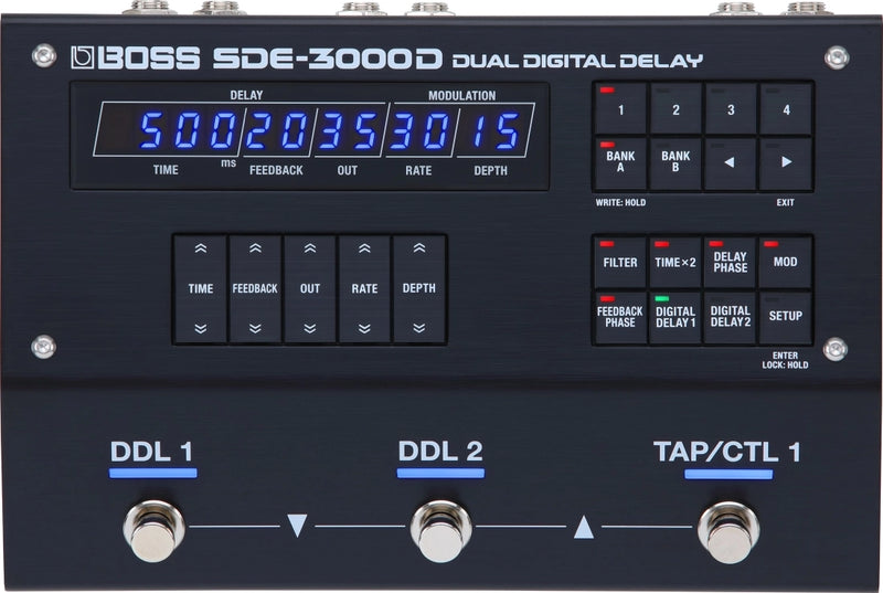BOSS SDE-3000D Double pédale de retard numérique