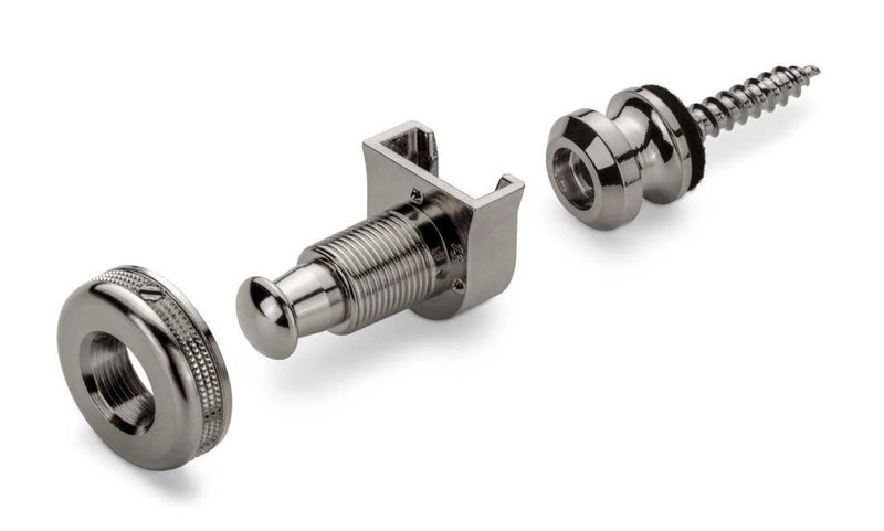 Schaller S-LOCK Strap Locks (Ruthenium)