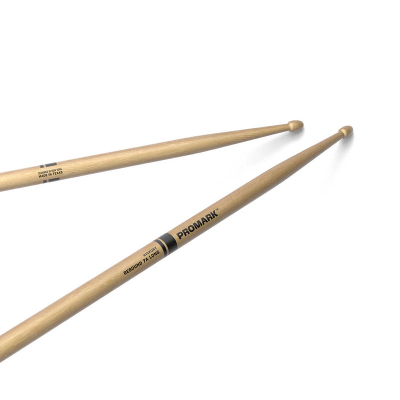 Pro-Mark RBH535LAW Rebound Long Lacquered Hickory Drumsticks - 7A