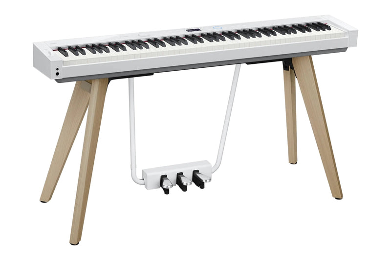Casio Privia PX-S7000 88-Key Digital Piano with Stand & Pedals (White)