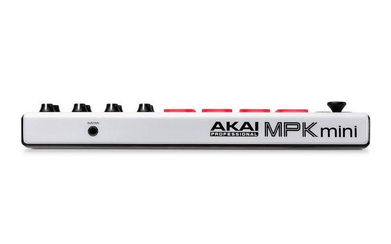 Akai MPK MINI MKII Clavier Contrôleur 25 Touches (Blanc)