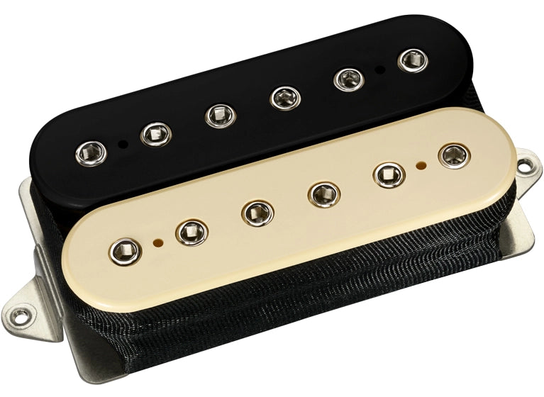 DiMarzio DP266F Dark Matter 2 F-Spaced Humbucker Neck Pickup (Black And Cream)