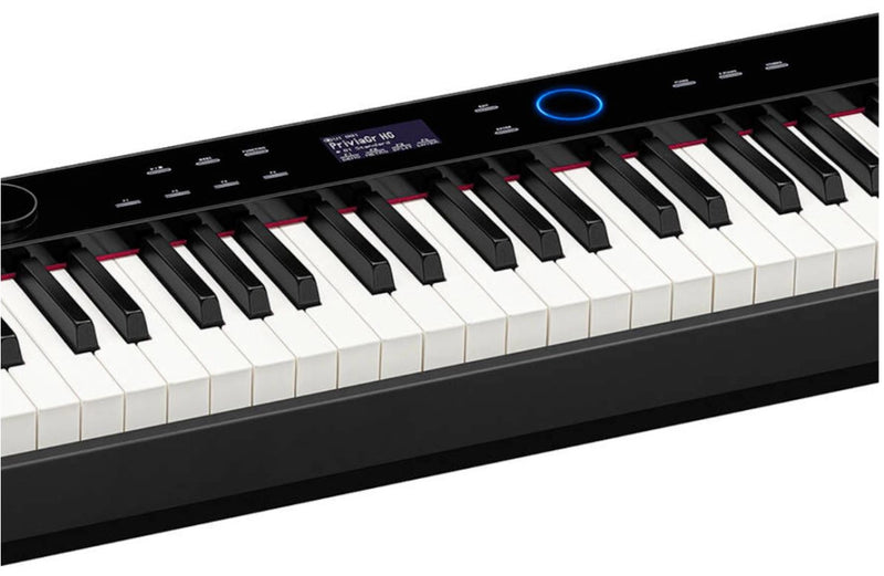 Casio Privia PX-S7000 88-Key Digital Piano with Stand & Pedals (Black)
