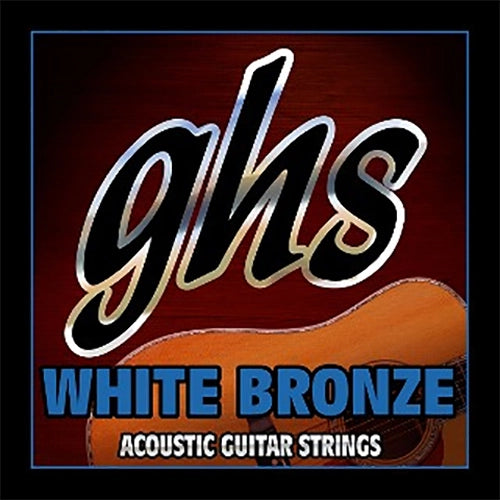 Ghs WB-TL White Bronze Acoustic Electric Guitar Strings - True Light