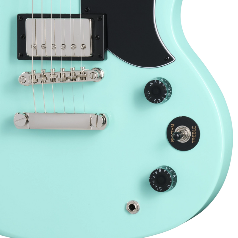 Epiphone E1SGTAQNH SG Tribute E1 Electric Guitar (Aqua)