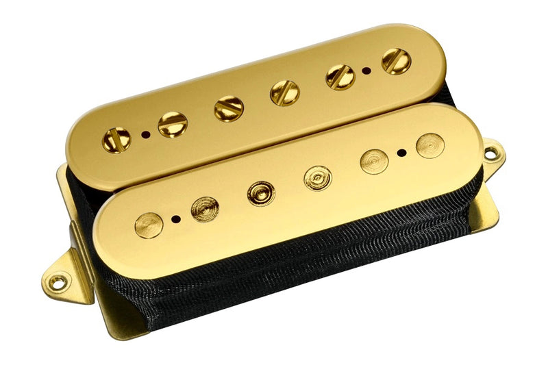 DiMarzio DP254 Transition Neck Pickup (Gold Top With Gold Poles)