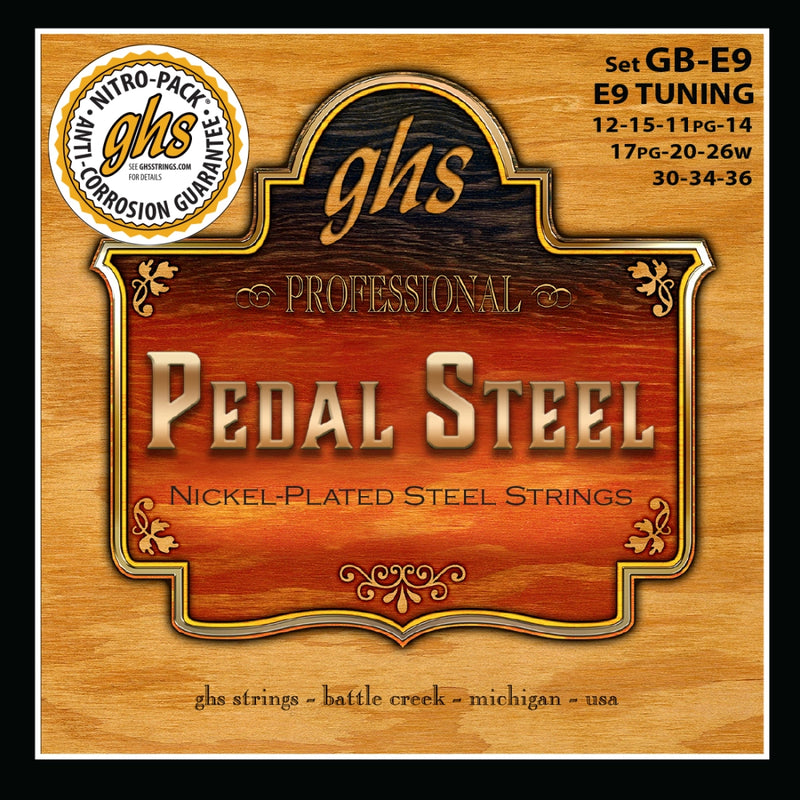 Ghs GB-E9 Pedal Steel E9th String Set