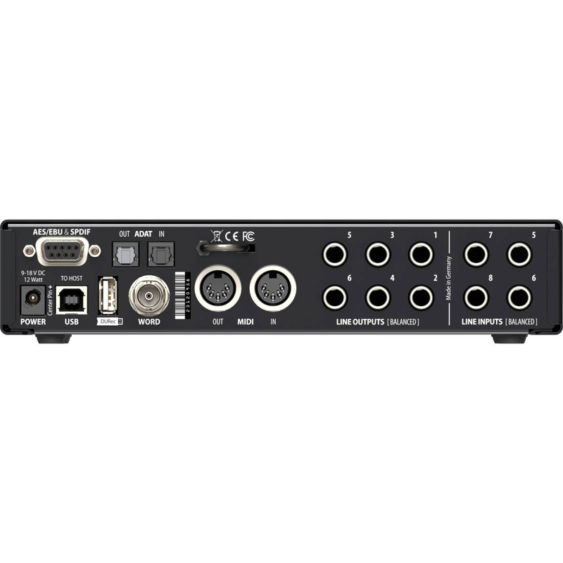 Ferrofish PULSE 8 AE 8 In/8 Out AD/DA Converter With ADAT + RME FIREFACE UCX II 40-Channel Advanced USB Audio Interface (BUNDLE)