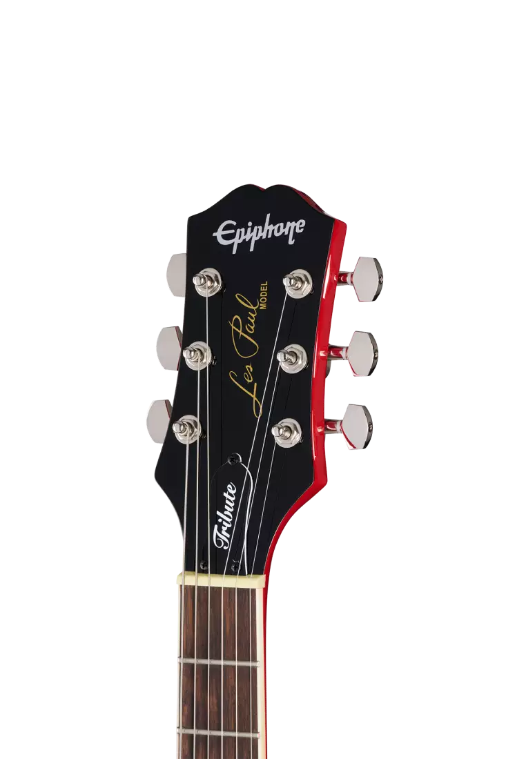 Epiphone E1LPOLRNH Les Paul Tribute E1 Electric Guitar (Lava Red)