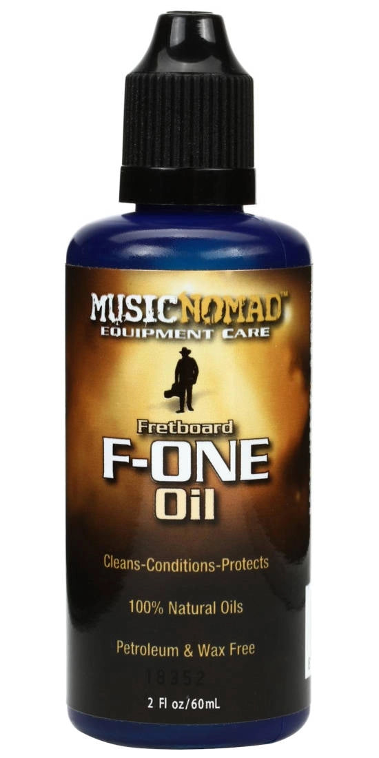L'huile pour touche MusicNomad FRETBOARD-F-ONE nettoie et conditionne