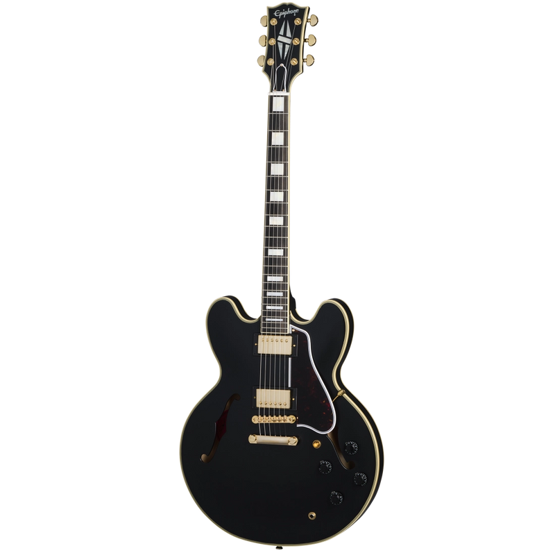 Epiphone EC35559EBVGH 1959 ES-355 Semi-Hollow Electric Guitar (Ebony VOS)