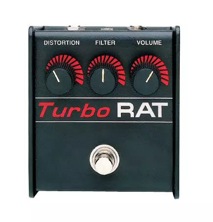 RAT TRAT Turbo RAT Pédale de distorsion pour guitare compacte