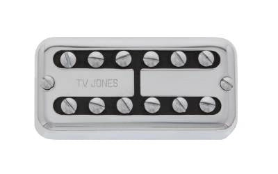 TV Jones TV CLASSIC Micro manche avec système de clip (Chrome)