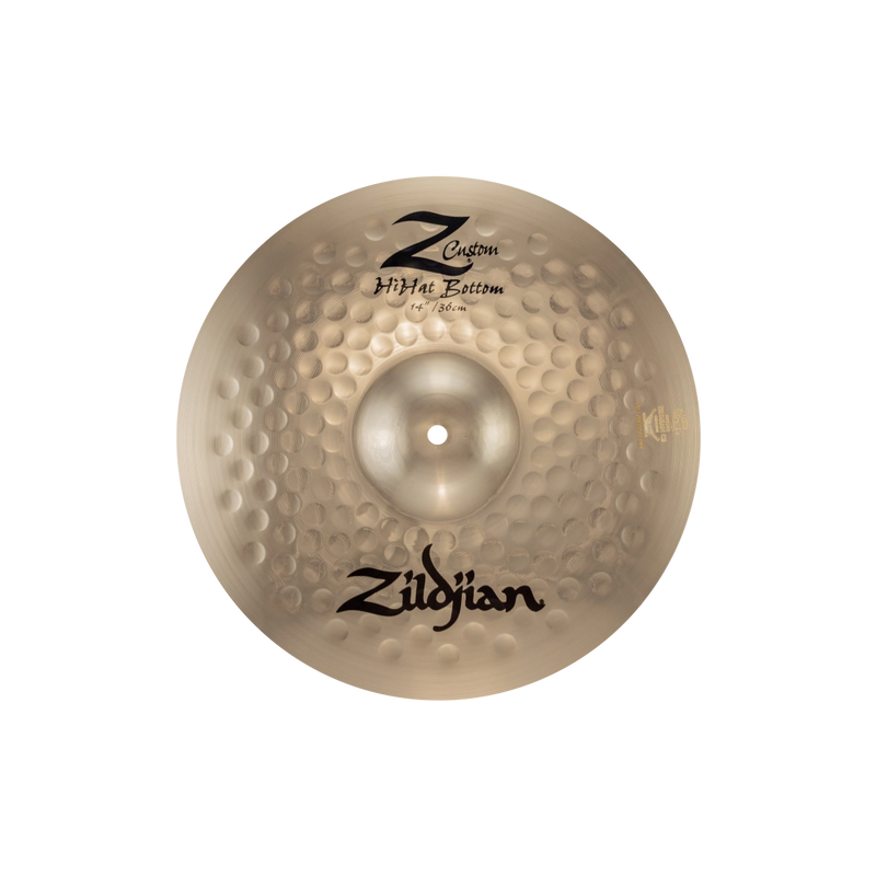 Zildjian Z40103 Z Custom Bottom Ouly Hi-Hats - 14 "