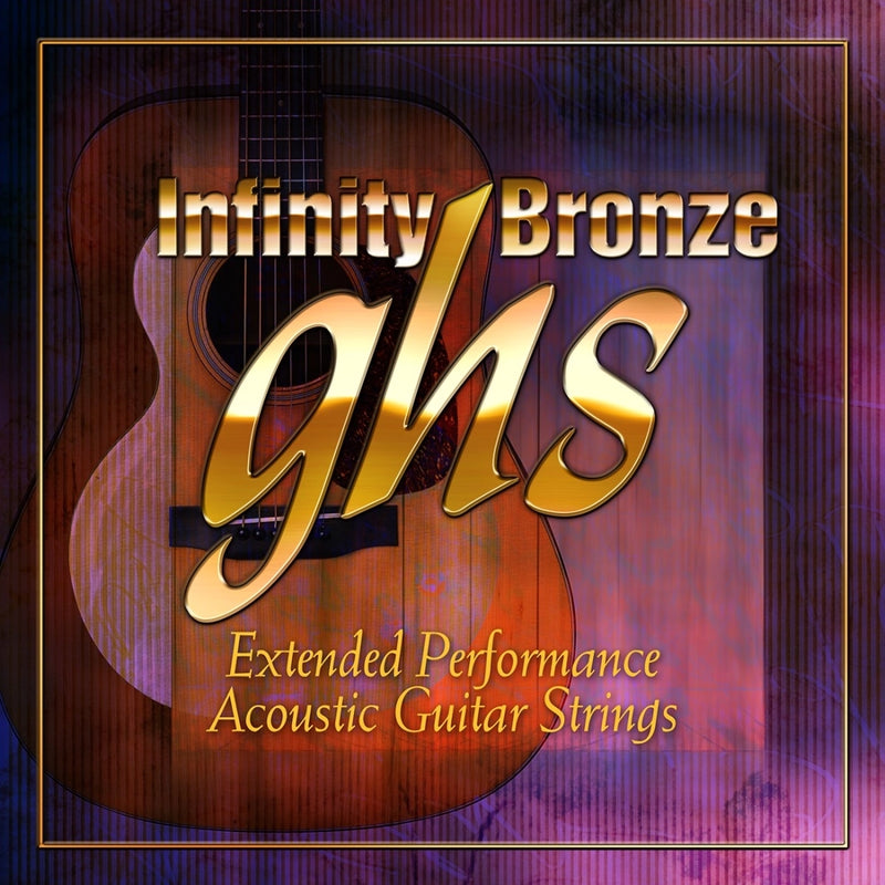 Ghs IB40M Infinity Bronze Medium Acoustic Guitar Strings - 13-56