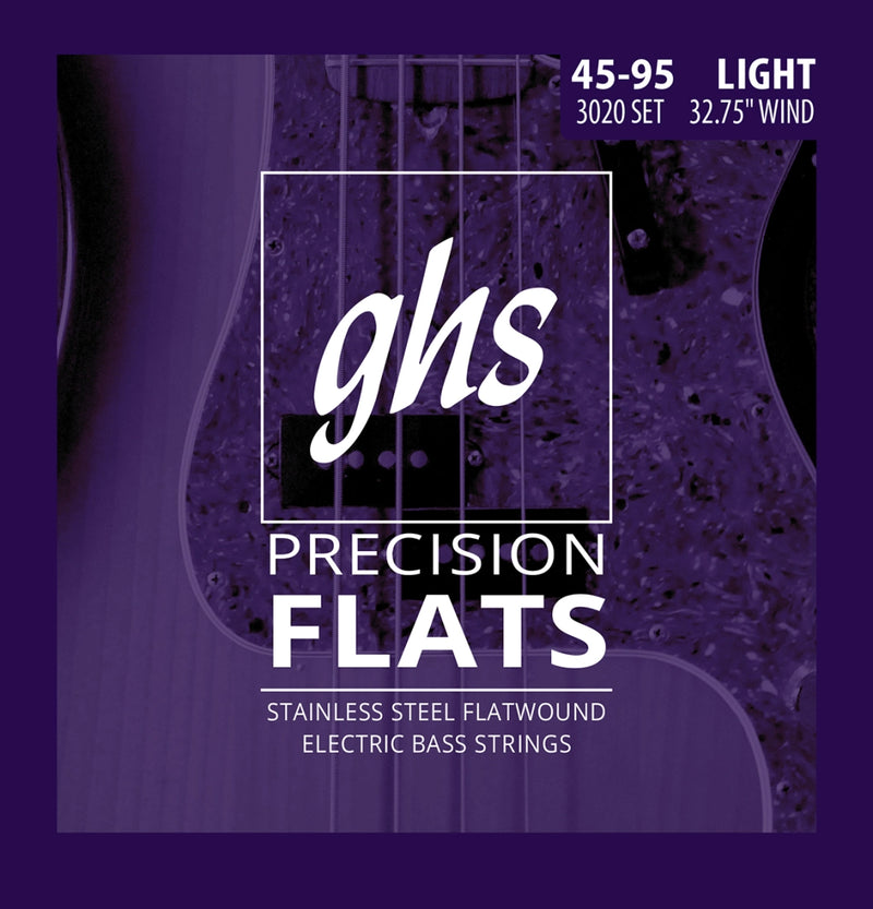 Ghs GHS3020 Short Scale Precision Flatwound Light