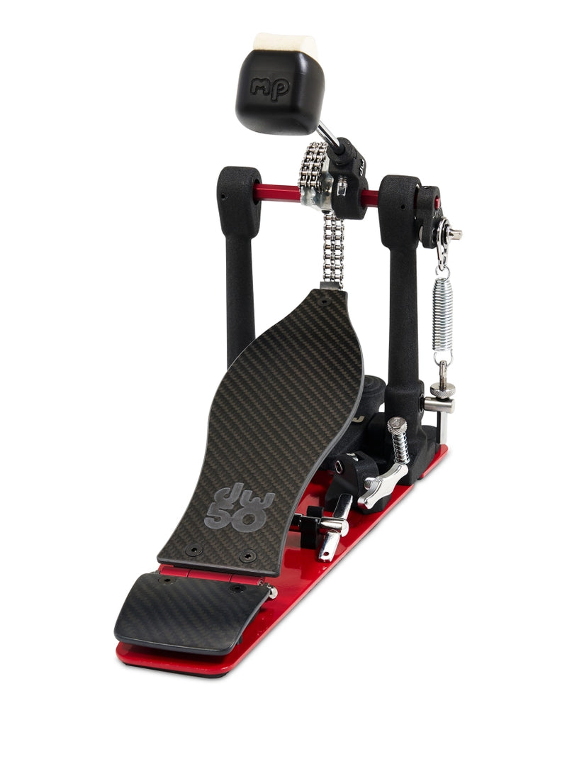 DW Hardware 50th Anniversary Limited Edition Carbon Fiber 5000 Single Pedal