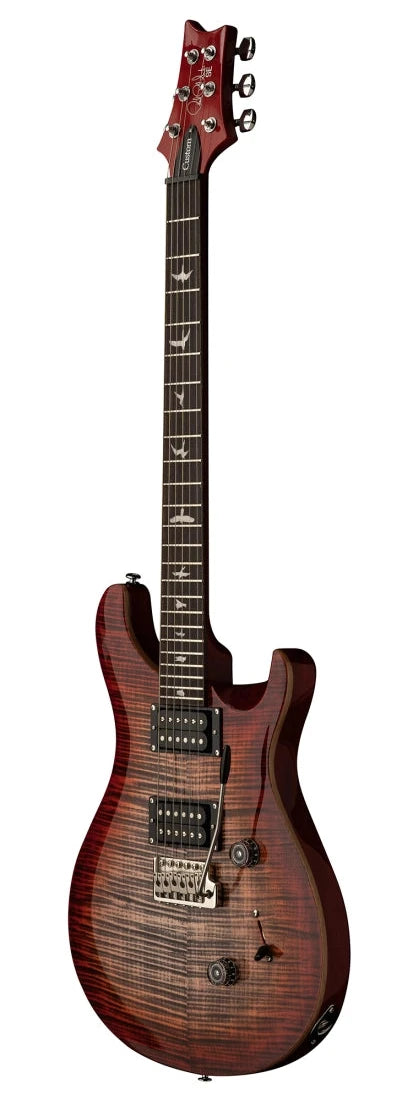 PRS SE CUSTOM 24 Electric Guitar (Charcoal Cherry Burst)