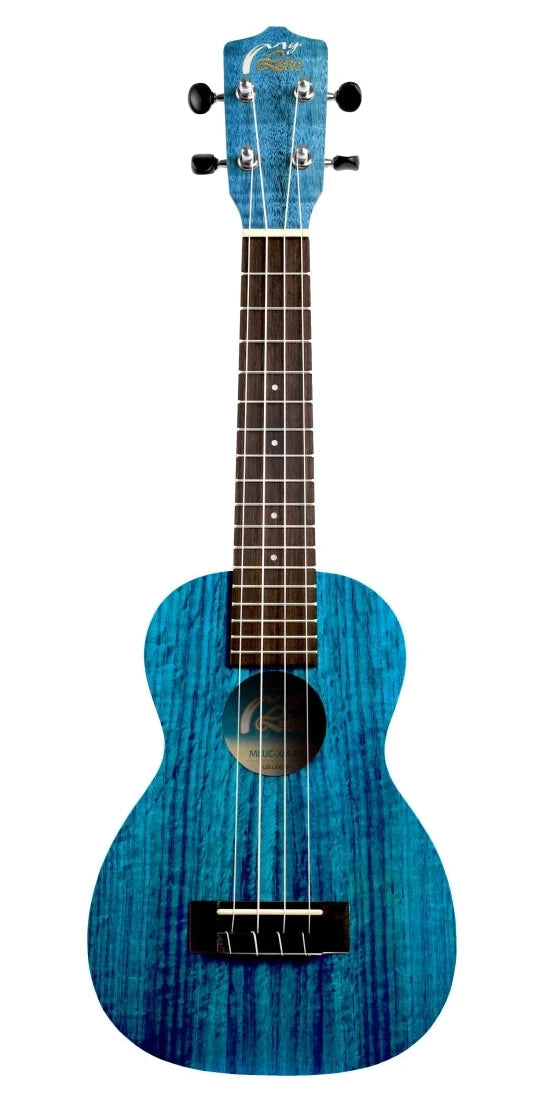 Leho Mluc-XM-BS Xtreme Mahogany Concert Ukulele (Blue Sea)