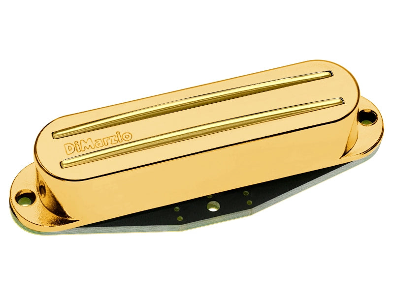 DiMarzio DP188 Pro Track Strat Pickup (Gold With Gold Poles)