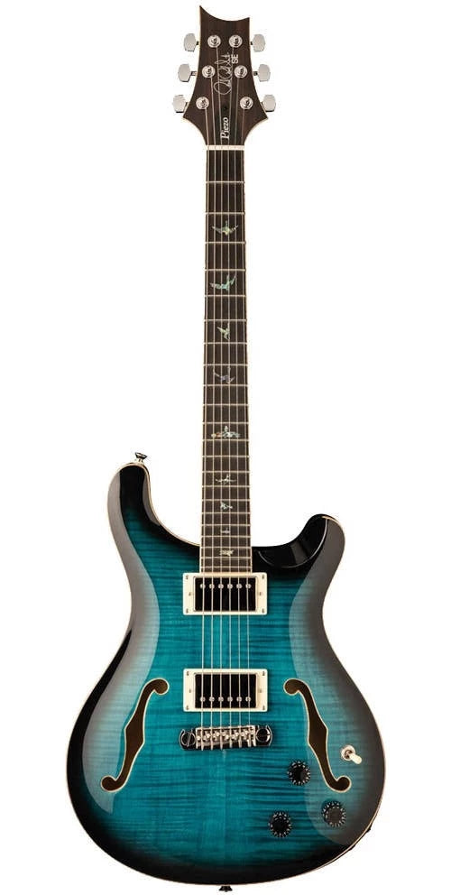 PRS SE II PIEZO Hollow Body Electric Guitar (Peacock Blue)