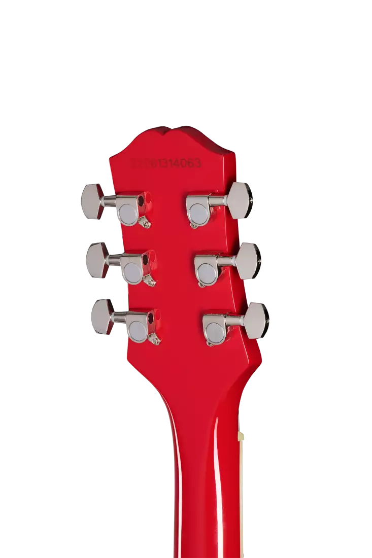 Epiphone E1LPOLRNH Les Paul Tribute E1 Electric Guitar (Lava Red)