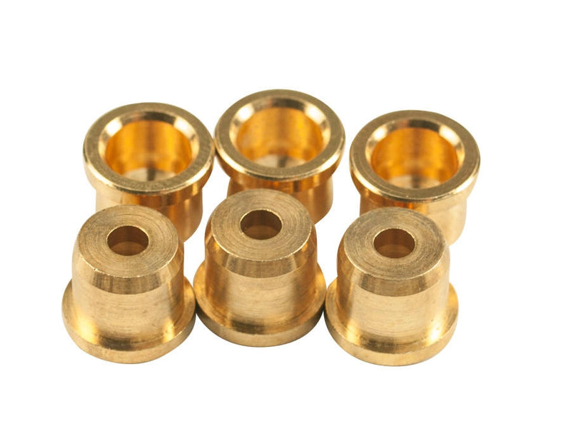 Kluson KSB115G Replacement String Ferrules For Fender Telecaster (Gold) - Set Of 6