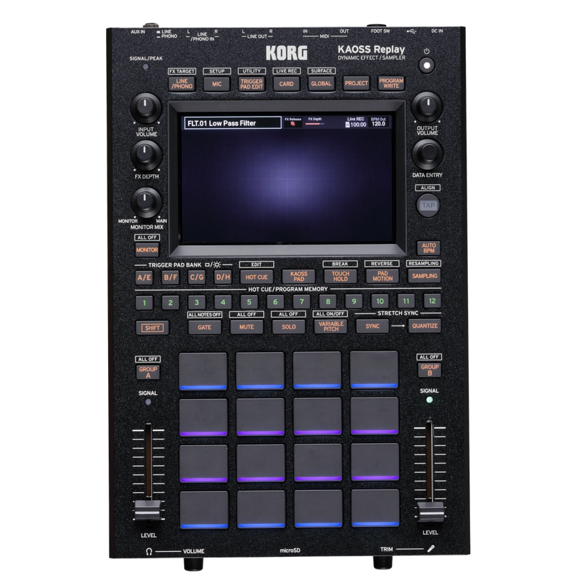 Korg KAOSSREPLAY All In One KAOSS Performance Tool with Dynamic Effects & Sampler