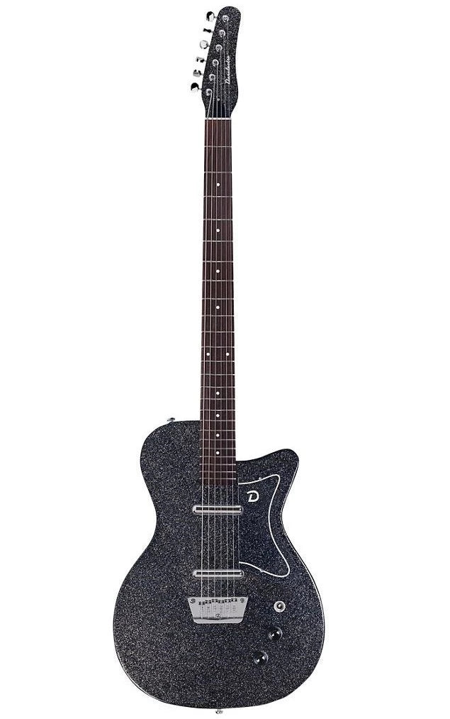 Danelectro D56BARI-BLKMET 56 Guitare électrique baryton (Metalflake)