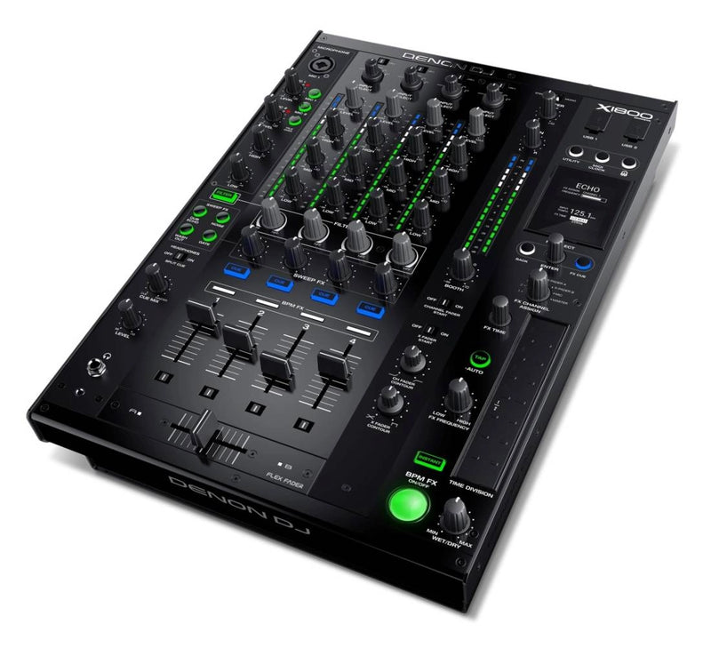 Denon X1800 PRIME Professional 4-Channel DJ Club Mixer (DEMO)
