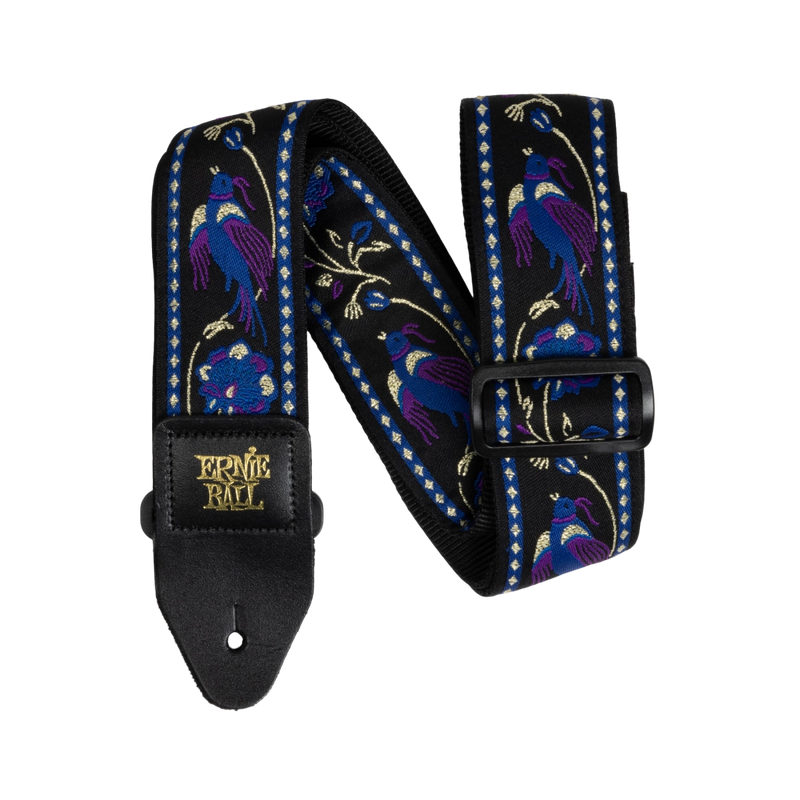 Ernie Ball 5371EB Jacquard Guitar Strap (Purple Pleasant Pheasant)