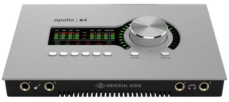 Universal Audio APOLLO X4 GEN 2 ESSENTIALS+ Thunderbolt Audio Interface