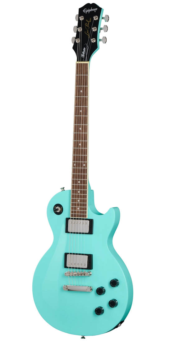 Epiphone E1LPOAQNH Les Paul Tribute E1 Electric Guitar (Aqua)