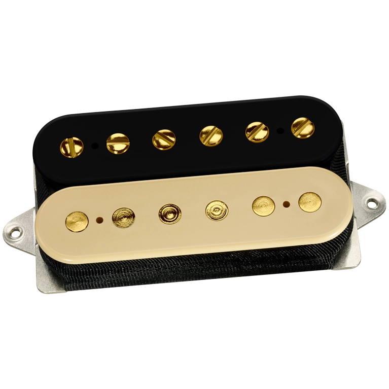 DiMarzio DP103 PAF 36th Anniversary Humbucker Neck Pickup (Black/Cream With Gold Poles)