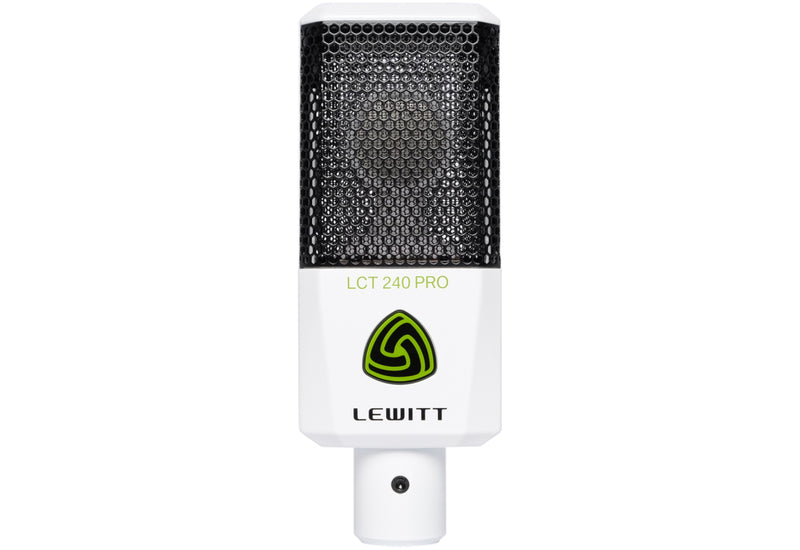 Lewitt LCT 240 PRO Microphone à condensateur cardioïde - Blanc
