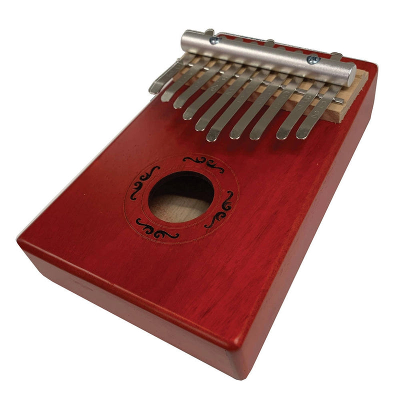 BeaverCreek BCKALM-10TR Kalimba (Red) - 10 Keys