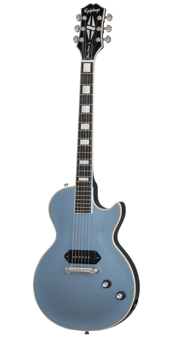 Epiphone EILPCJJNAPBNH Jared James Nichols Les Paul Custom Electric Guitar (Aged Pelham Blue)