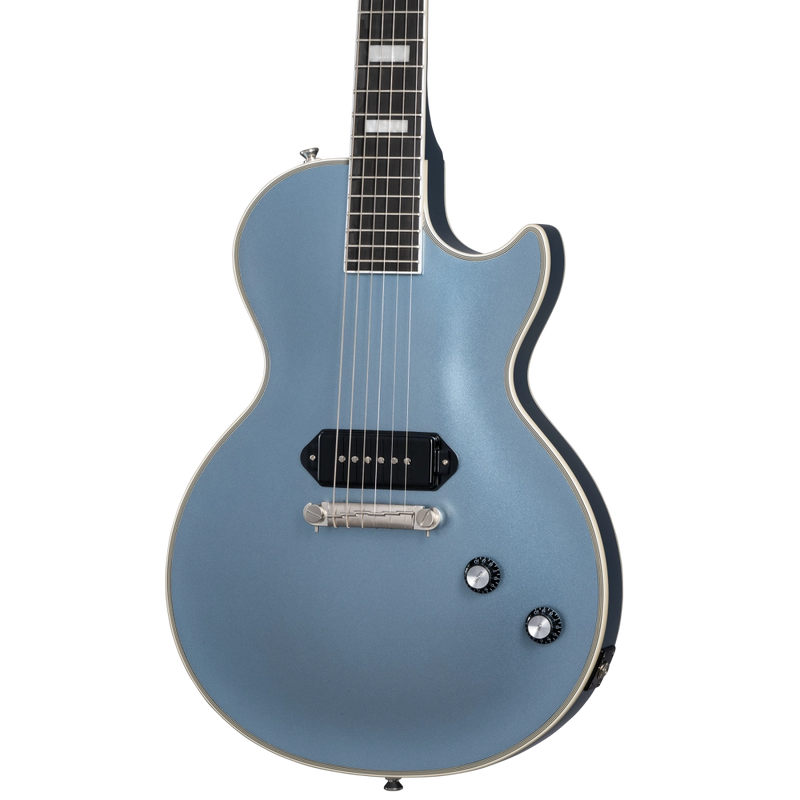 Epiphone EILPCJJNAPBNH Jared James Nichols Les Paul Custom Electric Guitar (Aged Pelham Blue)