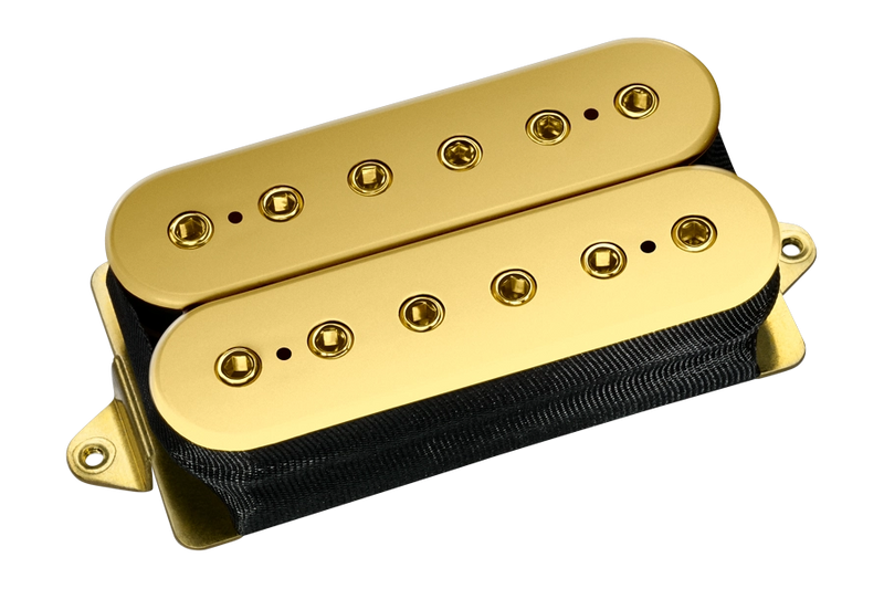 DiMarzio DP287F Steve Vai Signature UtoPIA Neck Humbucker Pickup (Gold Tops With Gold Poles)