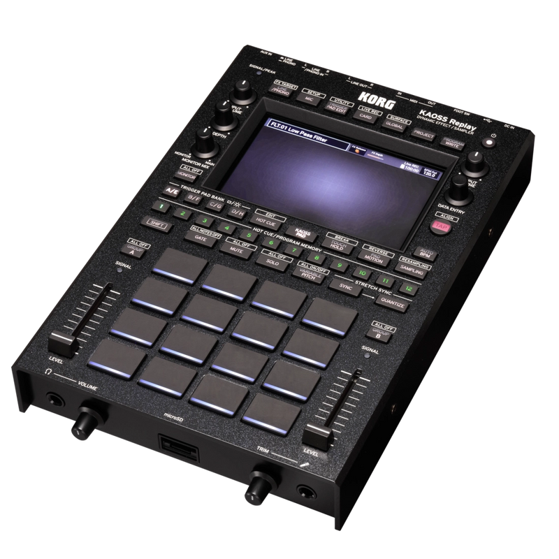 Korg KAOSSREPLAY All In One KAOSS Performance Tool with Dynamic Effects & Sampler
