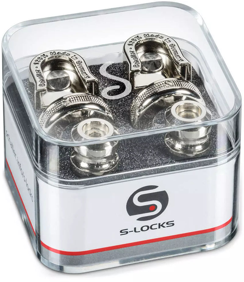 Schaller SCH14010101 Strap Locks - Nickel