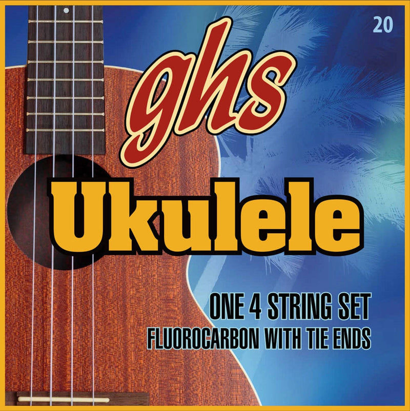 Ghs H-20 Fluorocarbon Ukulele Strings for Soprano/Concert