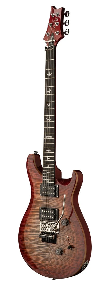 PRS SE CUSTOM 24 FLOYD Electric Guitar (Charcoal Cherry Burst)