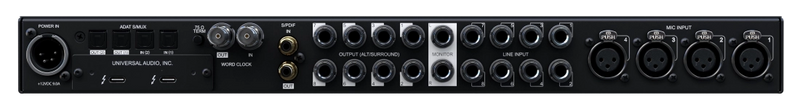 Universal Audio UA-APX8/HE Apollo x8 Heritage Edition - Interface audio Thunderbolt 3 rackable 18 x 24 avec traitement UAD en temps réel