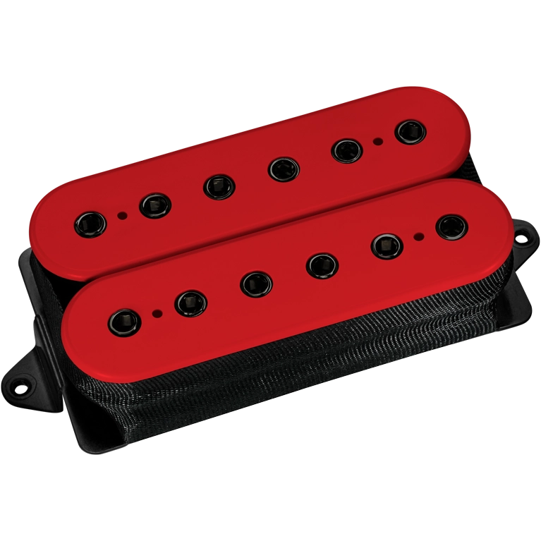 DiMarzio DP159 Steve Vai Signature Evolution Bridge Pickup (Red with Black Poles)