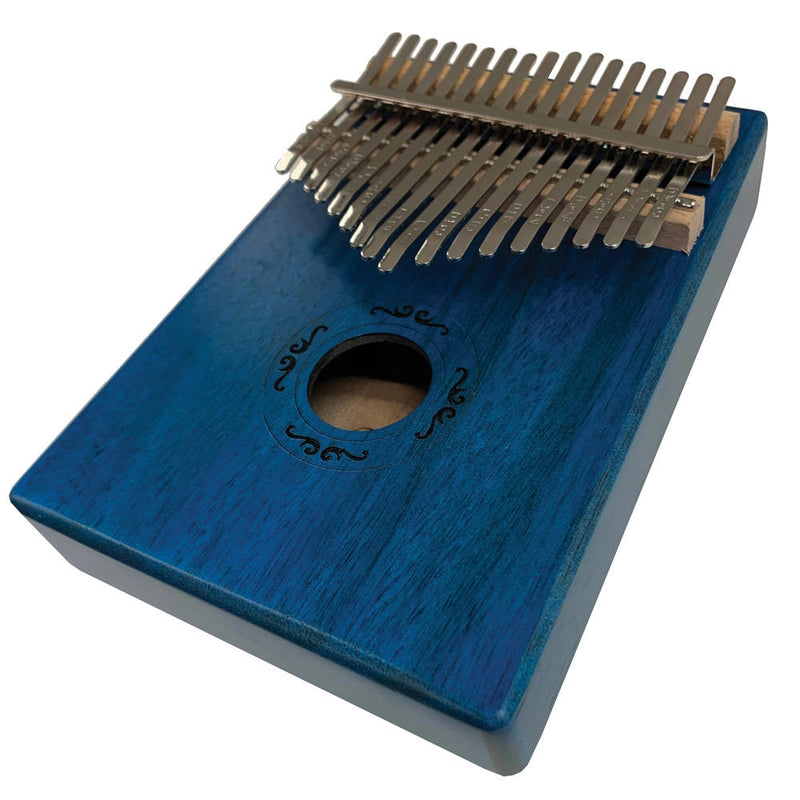 BeaverCreek BCKALM-17TB Kalimba (Transparent Blue) - 17 Keys